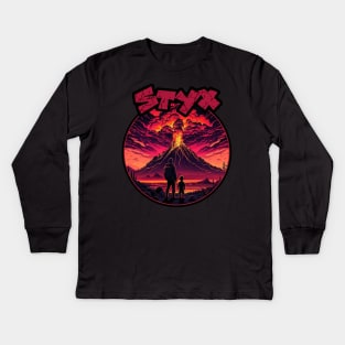 View Vulcano Erupt Styx Kids Long Sleeve T-Shirt